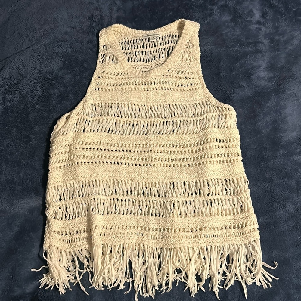 Knitted tank top
